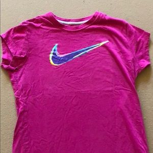 Pink Nike T-shirt